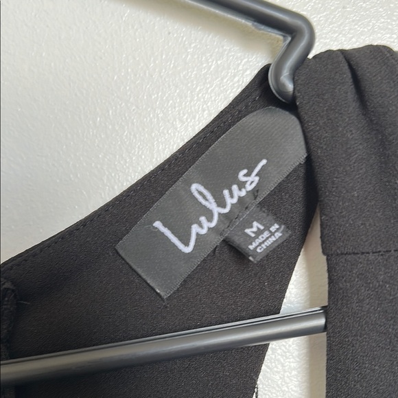 Lulu's Black Mini Dress - Picture 2 of 6